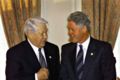 BorisYeltsin and BillClinton 1999-11-18.jpg